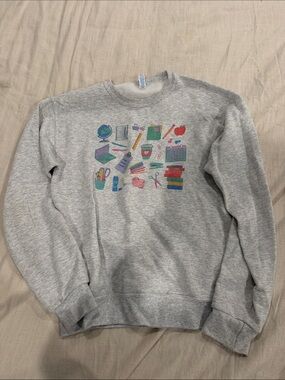 Teacher Themed Sweatshirt